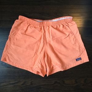 Orange Patagonia Women's 5" Baggies Shorts